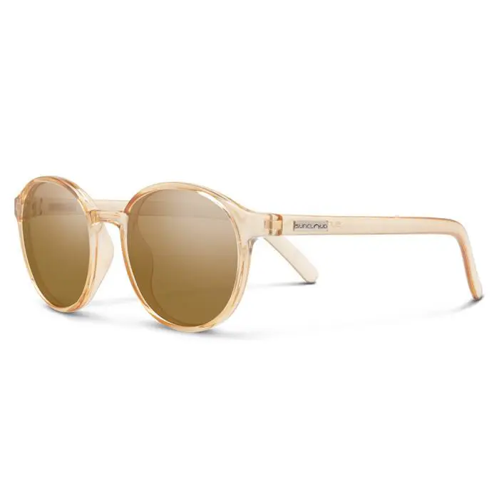 Smith Optics Suncloud Lowkey Sunglasses - Crystal Peach - Polarized Brown