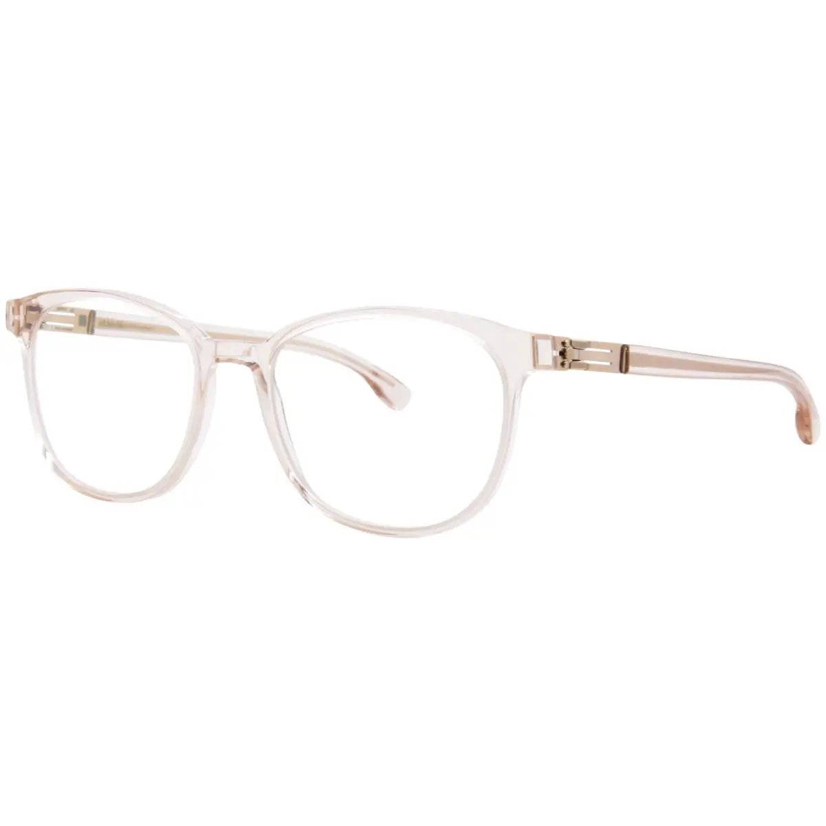 Ic Berlin Ratio Eyeglasses Women`s Ice Tea Full Rim Square Shape 52mm