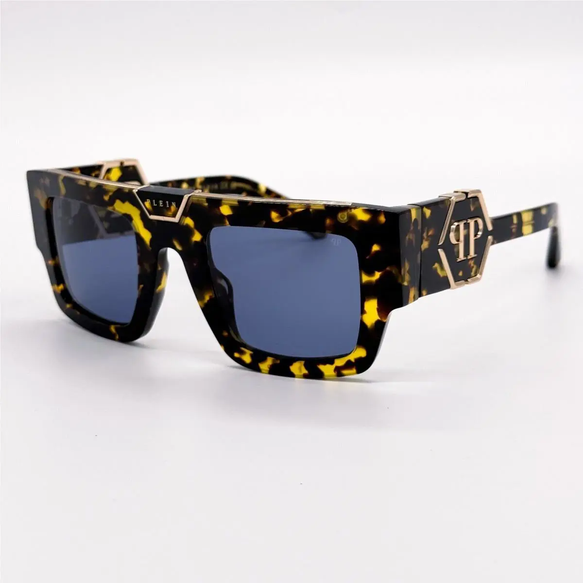 Philipp Plein Gloom SPP092M 0781 Havana Men Sunglasses Philipp Ple