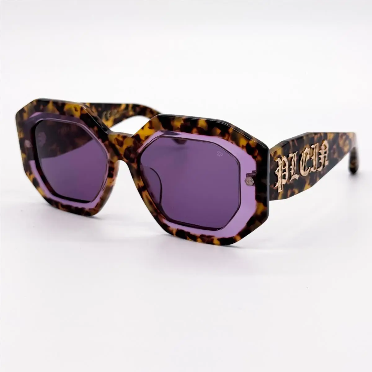 Philipp Plein Supreme SPP098M 0778 Havana Women Sunglasses