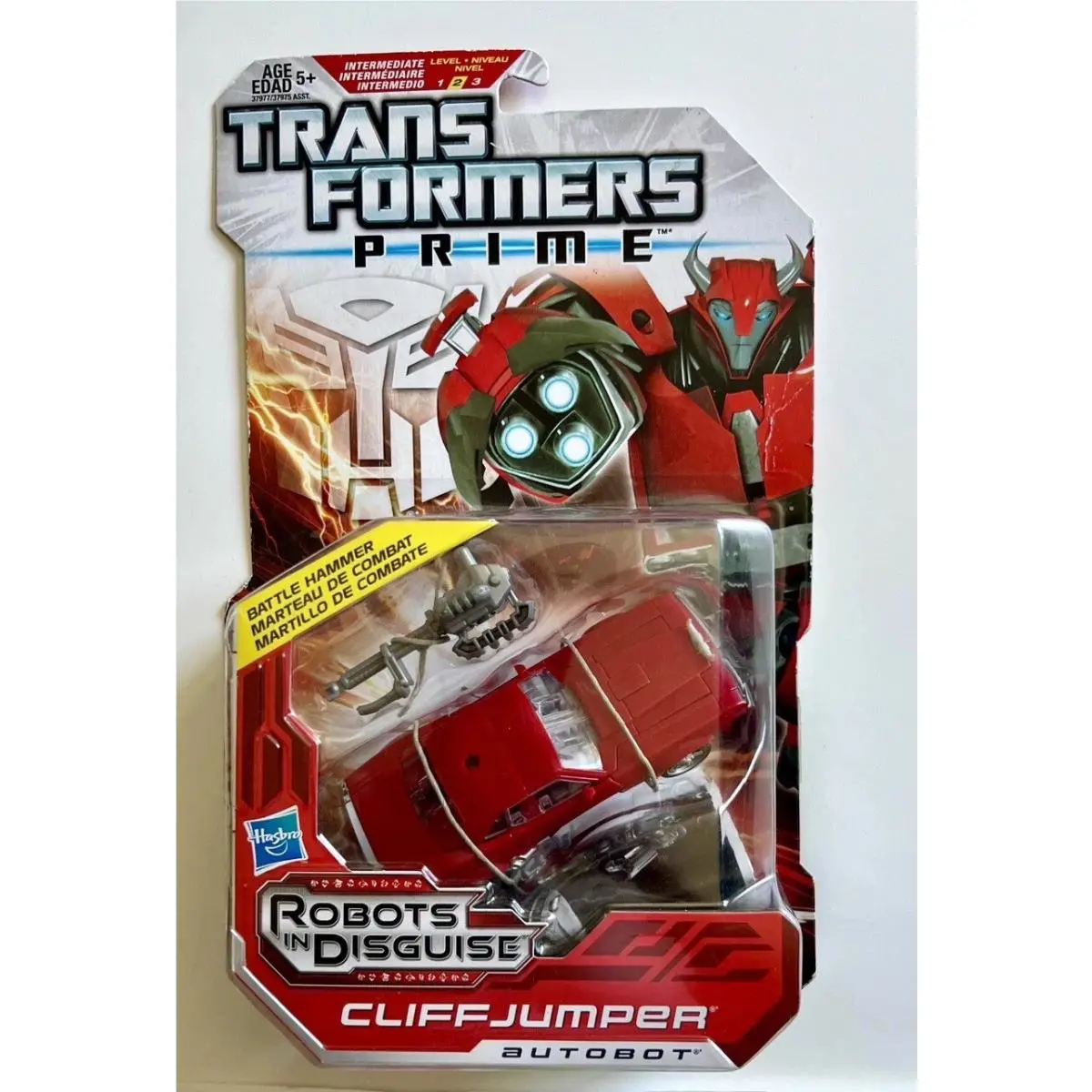 Cliffjumper Transformers Prime Autobot Hasbro 2011 Robots In Disguise Usa G1