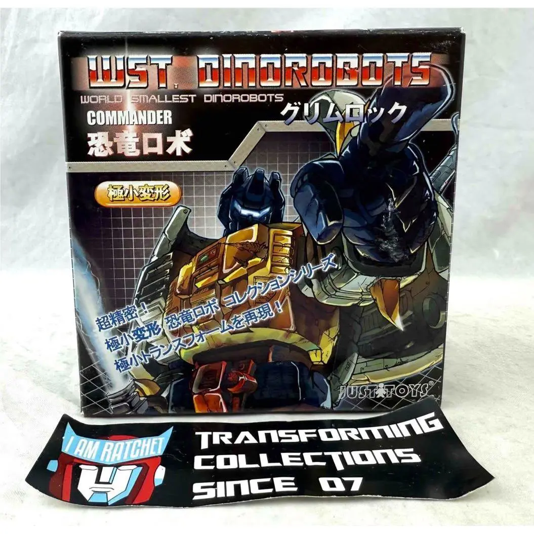Transformers Wst Dinobots Justitoys 2006 Grimlock Commander Misb