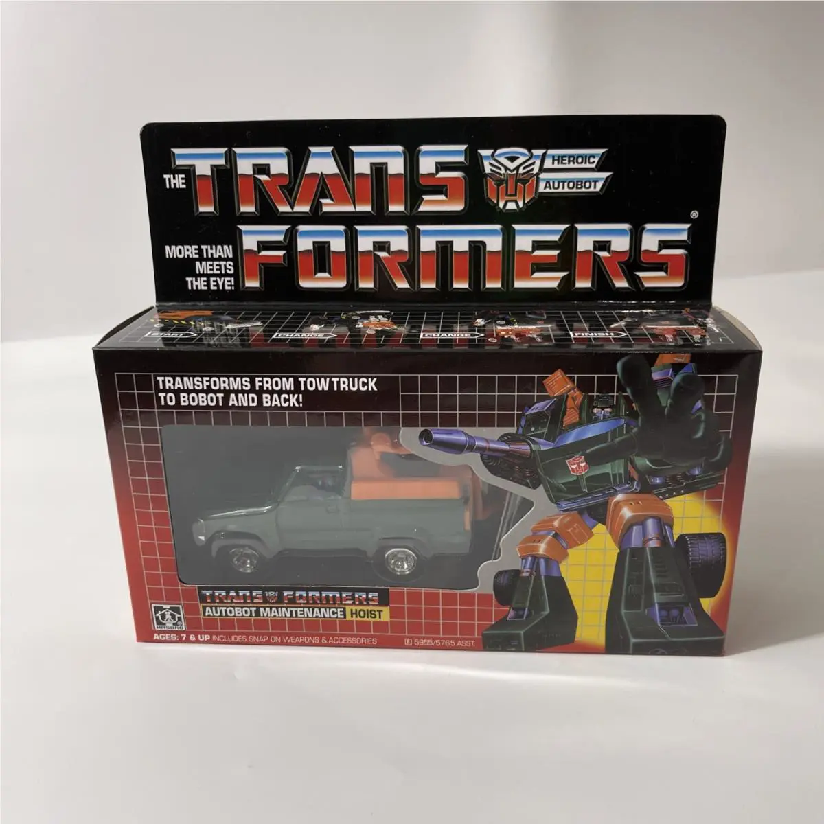 Transformers G1 Autobot Maintenance Hoist Reissue Display Figure Toy