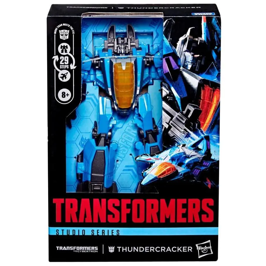 The Movie Studio Series Thundercracker Voyager Action Figure War For Cybertron