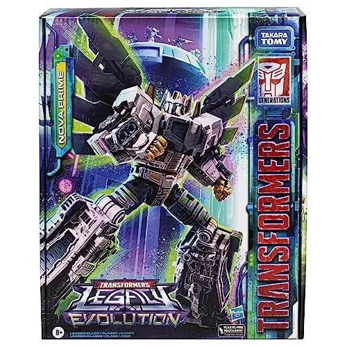 Transformers Toys Legacy Evolution Leader Class Nova Prime Toy 7-inch