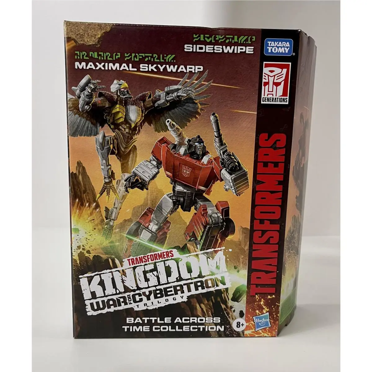 Sideswipe Maximal Skywarp Transformers WFC-K42 Battle Across Time Exclusive