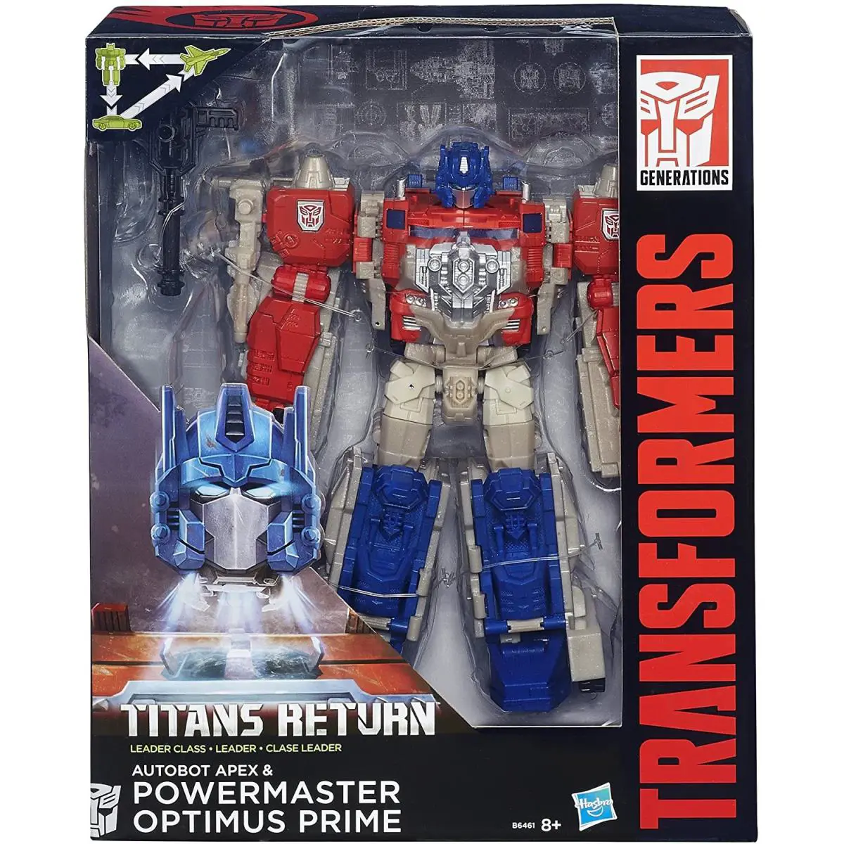 Powermaster Optimus Prime Leader Class Transformers Generations Titans Return
