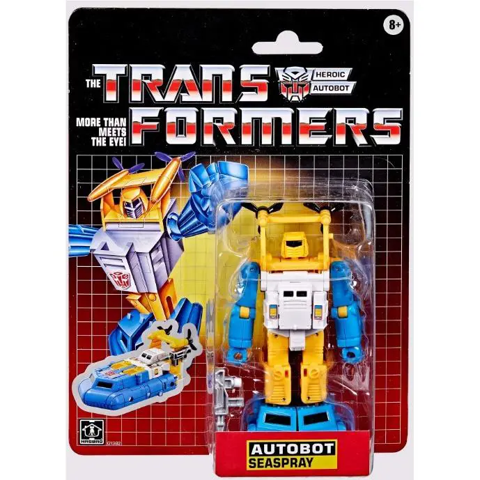 Transformers Autobot Seaspray Action Figure Retro G1-Inspired