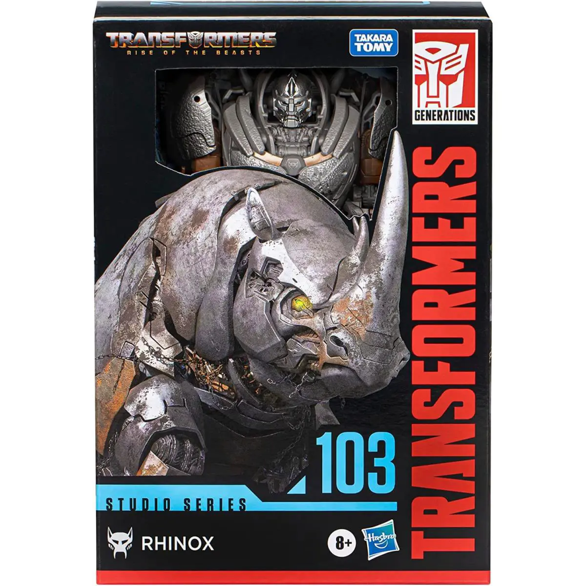 Generations Studio Series Rhinox Voyager Action Figure 103 Rise of The Beasts