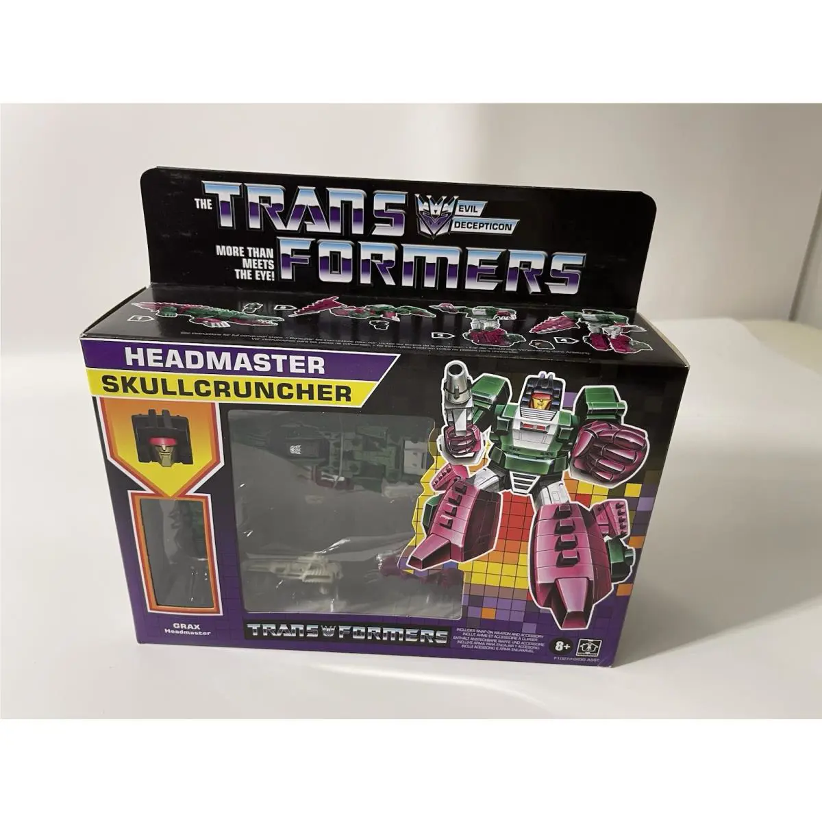 Hasbro Transformers Headmasters Skullcruncher Figure