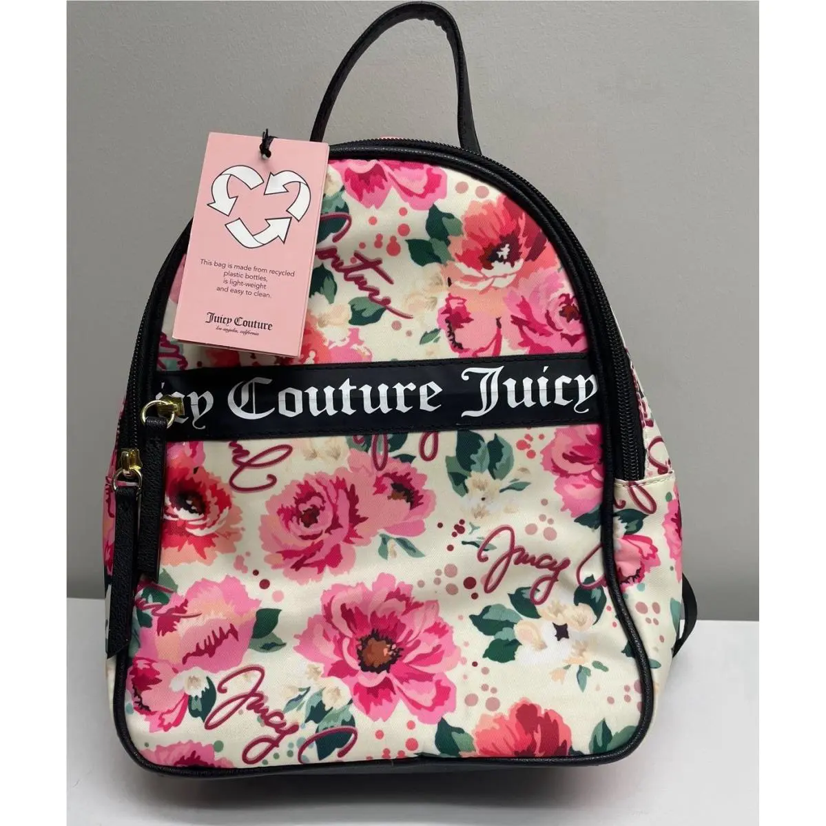 Juicy Couture Pick Your Petal Mini Backpack Floral Flowers