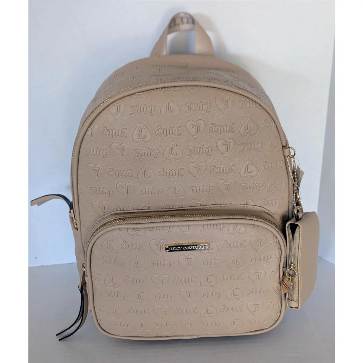 Juicy Couture Word Play Backpack Color: Café Style:11JCCMKJC-JHC