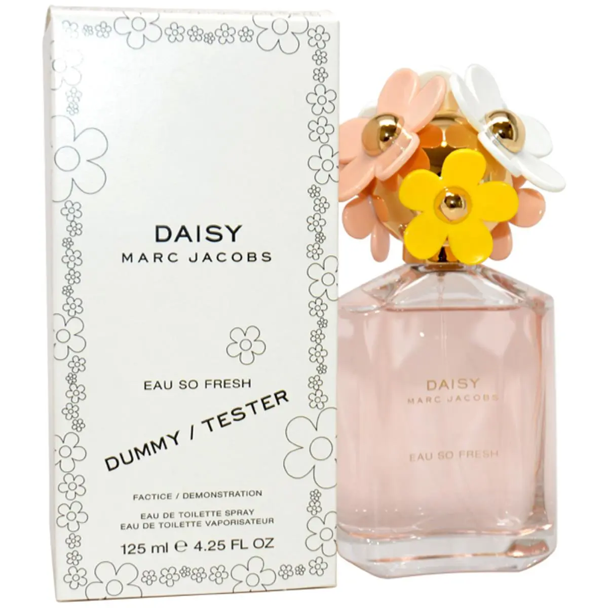 3 Pack Daisy Eau So Fresh by Marc Jacobs For Women - 4.25 oz Edt Spray Tester