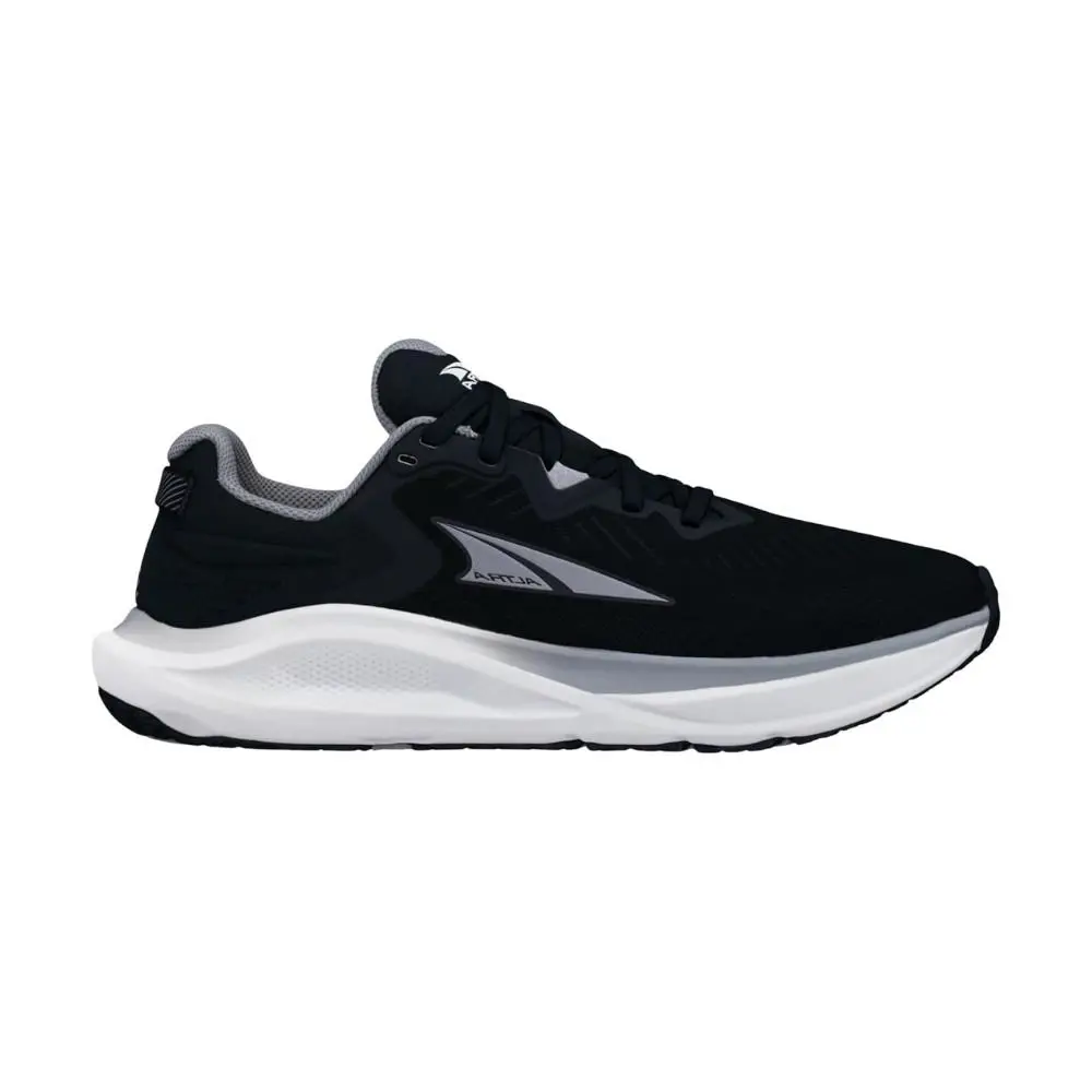 Altra Women`s Paradigm 8 Cushioned Lightweight Running Shoe - Blk/wht