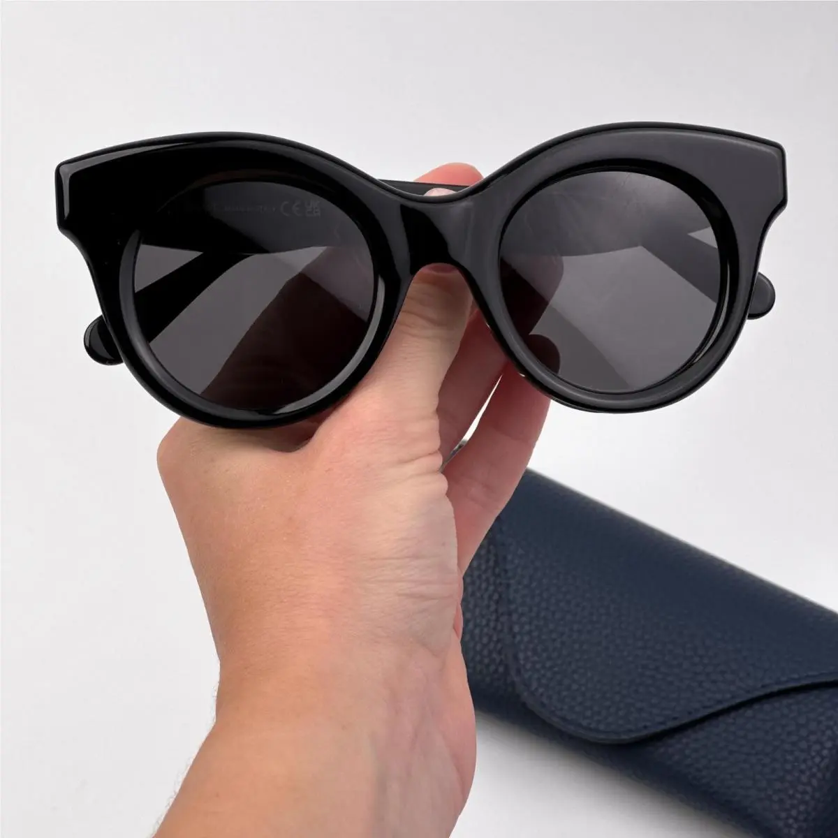 Loewe Women Sunglasses Black Grey Cat Eye LW40126I 01A