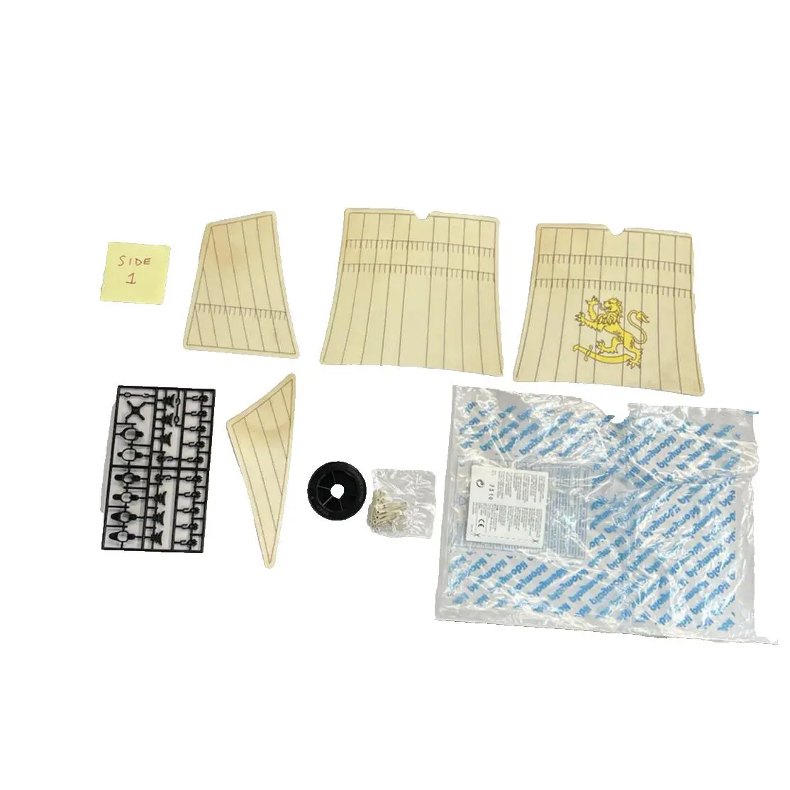 Playmobil 7310 Sails For Pirate Ship 3750 - Please Note Fabric Discolored