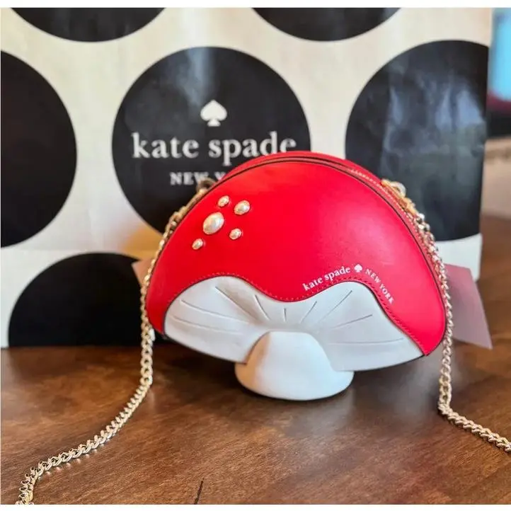 Take a Hike 3D Mushroom Crossbody Purse Chip N Dale - Limited Edition by Kate Spade