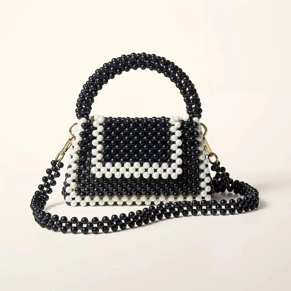 Colorblock Beaded Crossbody Bag Kate Spade New York x Target Black /white