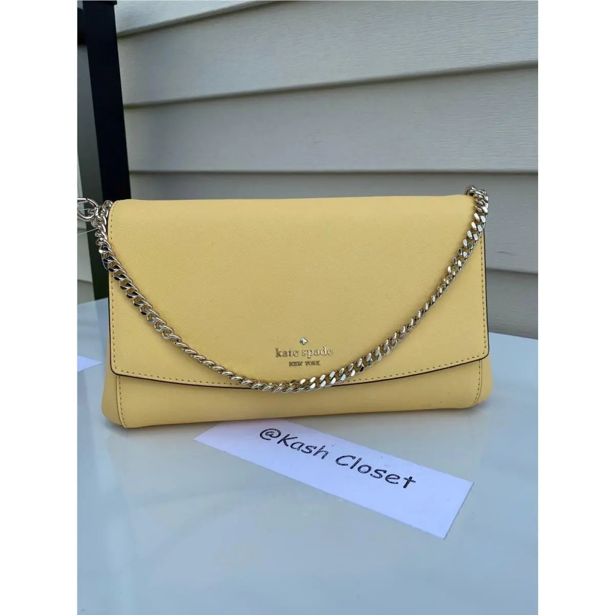 Kate Spade Crossbody Purse Laurel Way Day Break Yellow