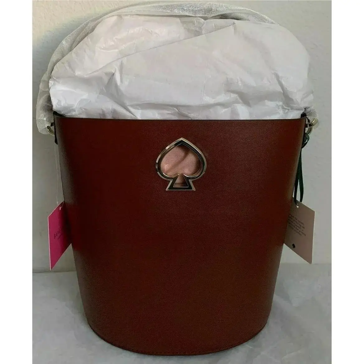 Kate Spade Suzy Small Bucket Leather Bag PXRUA406 Packaging