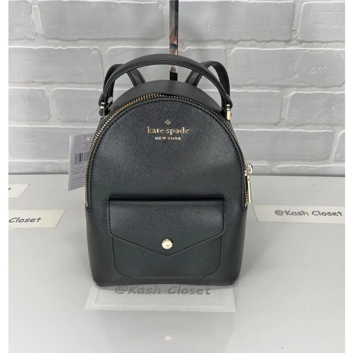 Kate Spade Mini Backpack - Black