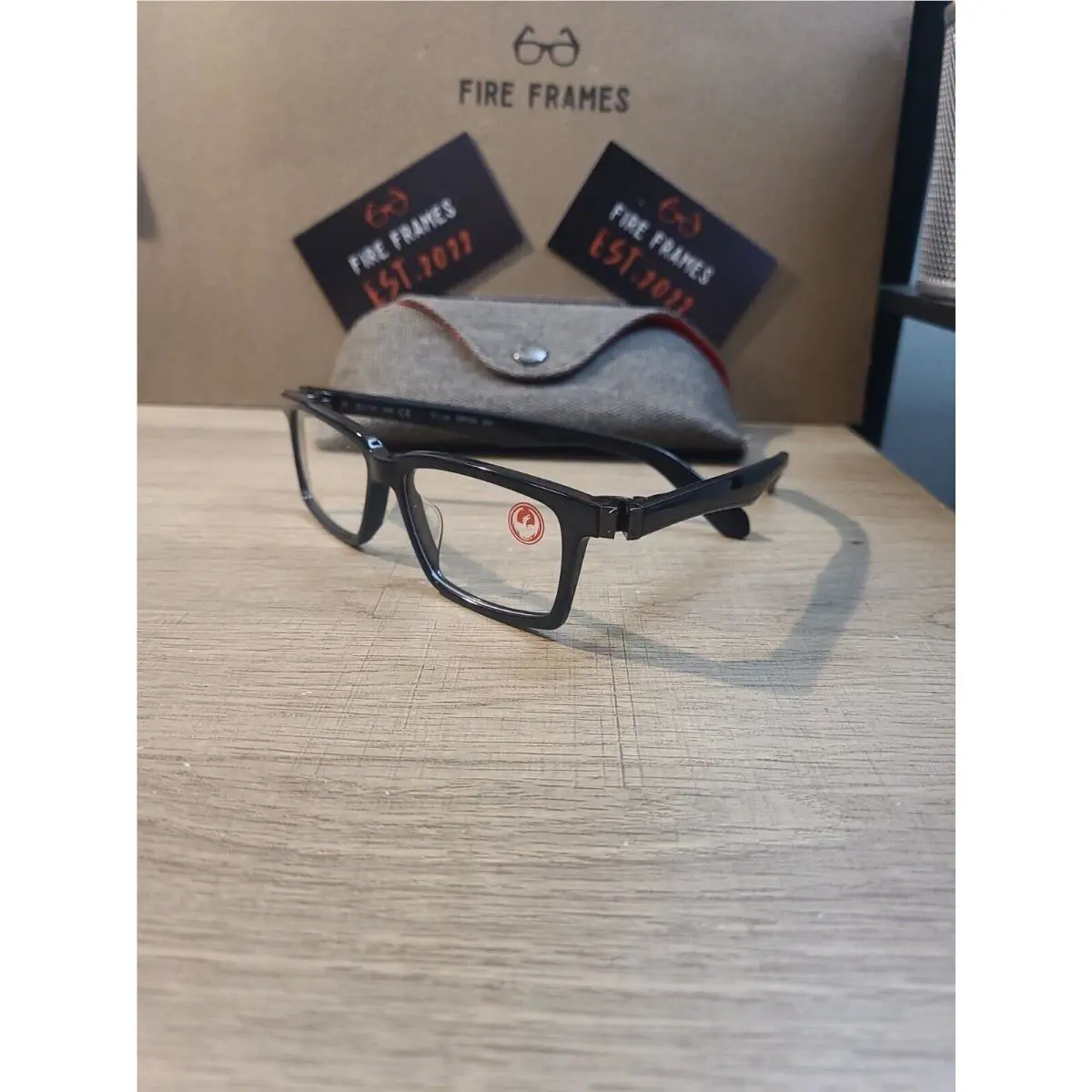Dragon D.low DR 124 001 Black Eyeglasses Frames 52-15-145 Glasses