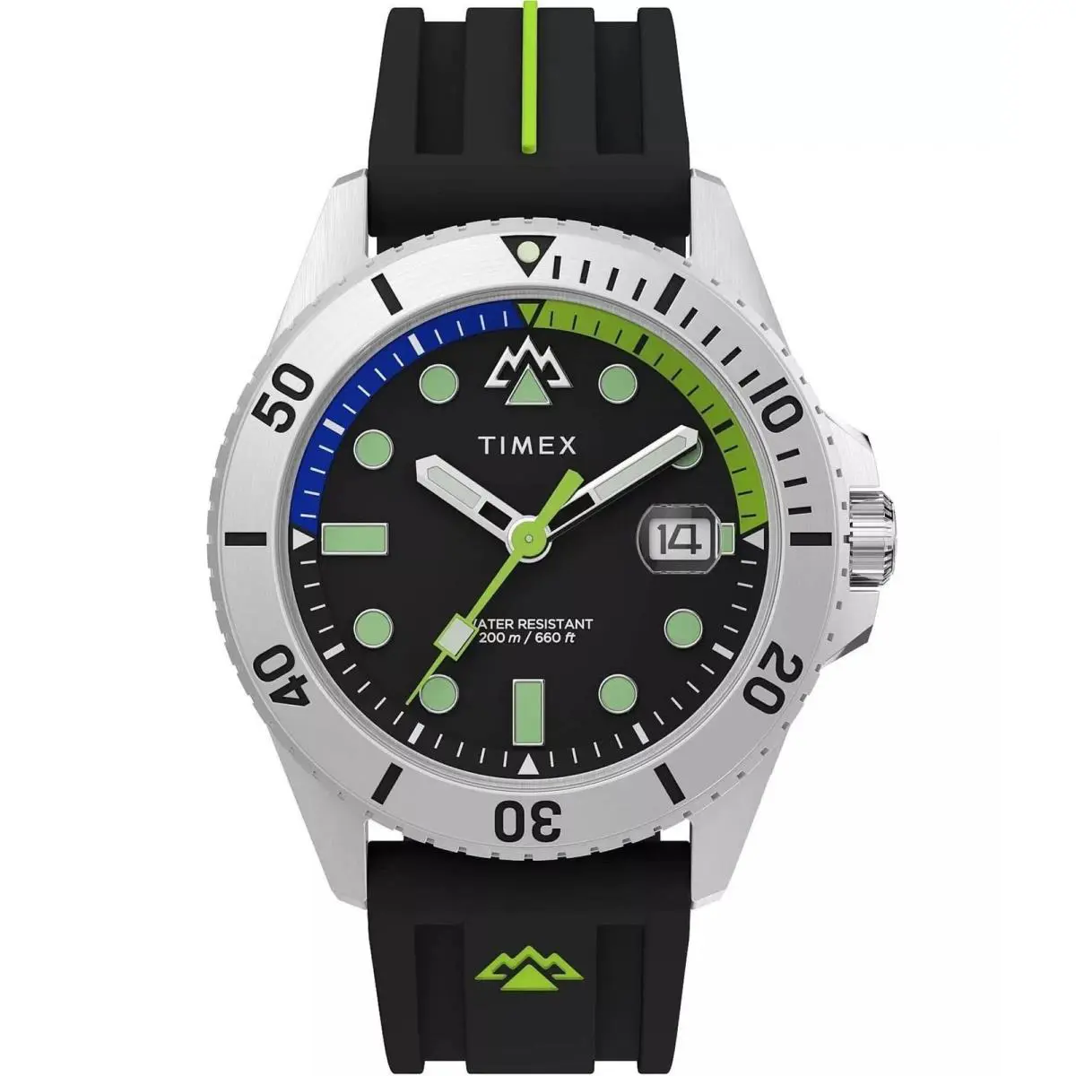 Men`s Watch Expedition North Anchorage Silicone Strap TW2W41700 by Timex