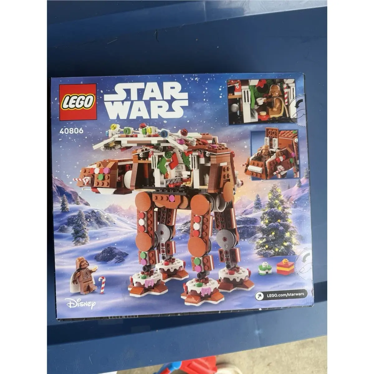 Lego Star Wars Gingerbread At-at Walker 40806 Exclusive Christmas