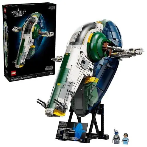 Lego Star Wars Jango Fett s Firespray-class Starship 75409