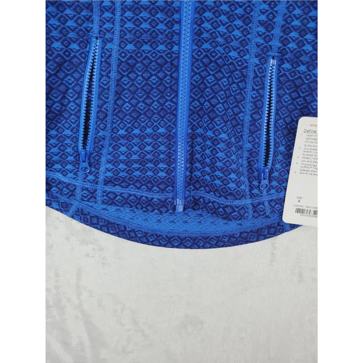 Lululemon clothing - Lululemon Define - Define - Blue 3