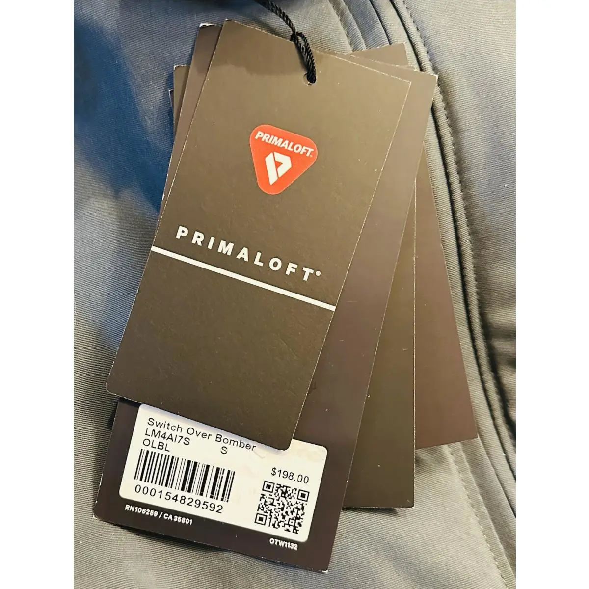 Lululemon clothing - Lululemon Switch Over Bomber - Switch Over Bomber - LM4A17S - Gray Sage 9