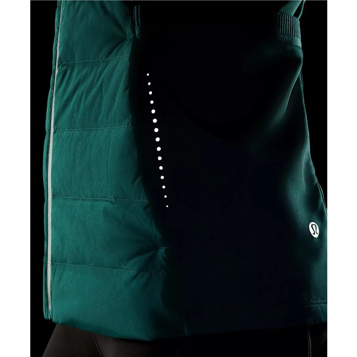 Lululemon clothing - Down for It All Vest in Storm Teal - Green 6
