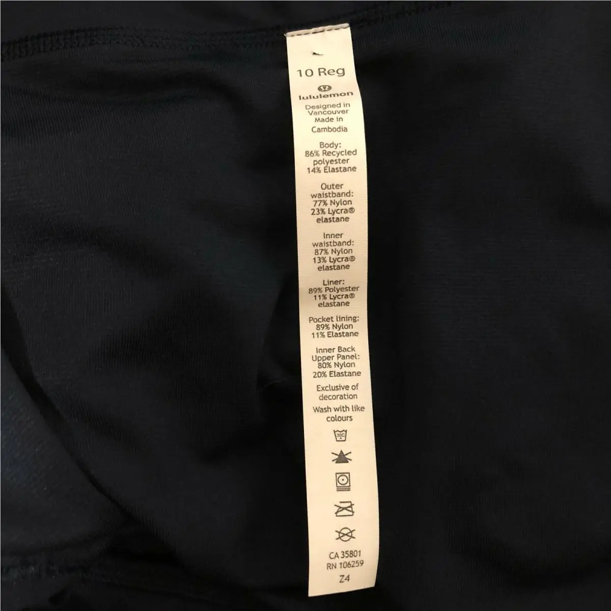 Lululemon clothing - Blue 3