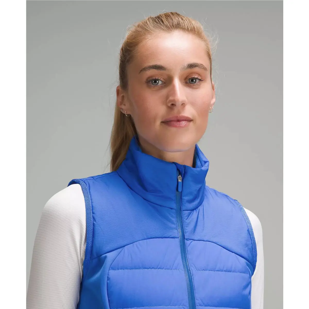 Lululemon clothing - Down for It All Vest in Pipe Dream Blue - Blue 2