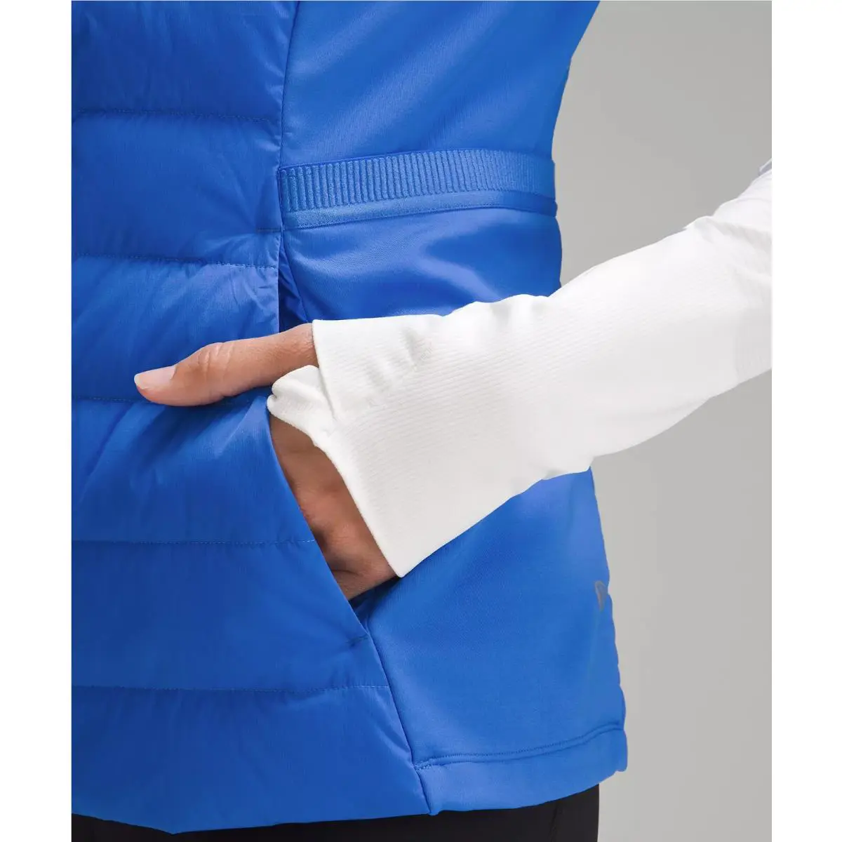 Lululemon clothing - Down for It All Vest in Pipe Dream Blue - Blue 3