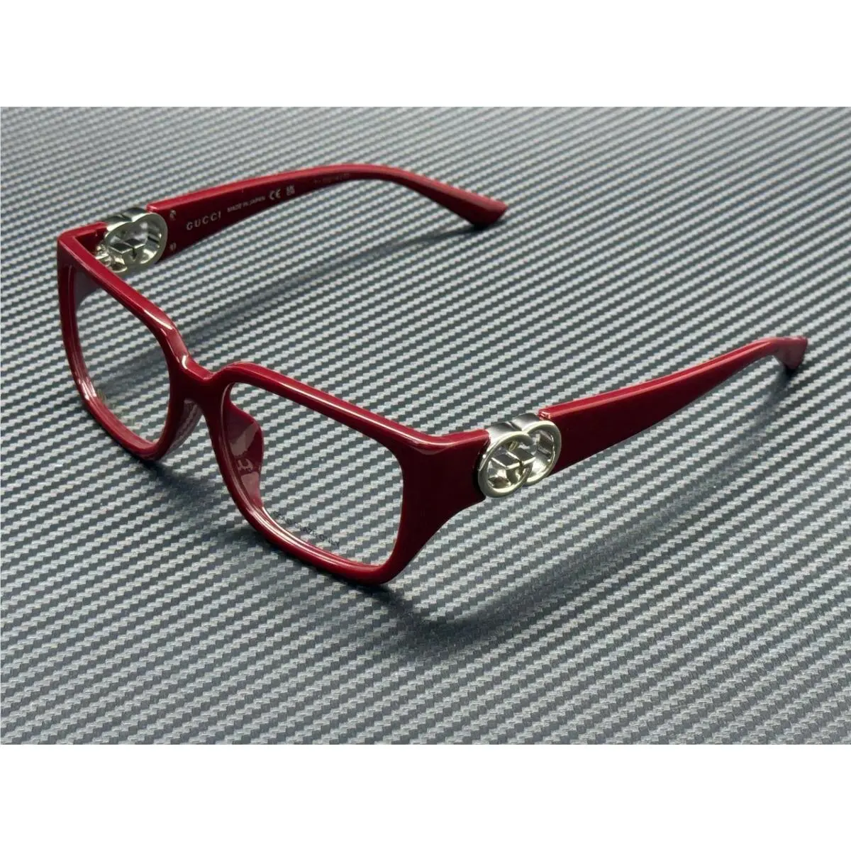 Gucci GG1694OA 003 Burgundy Women`s 55 mm Eyeglasses