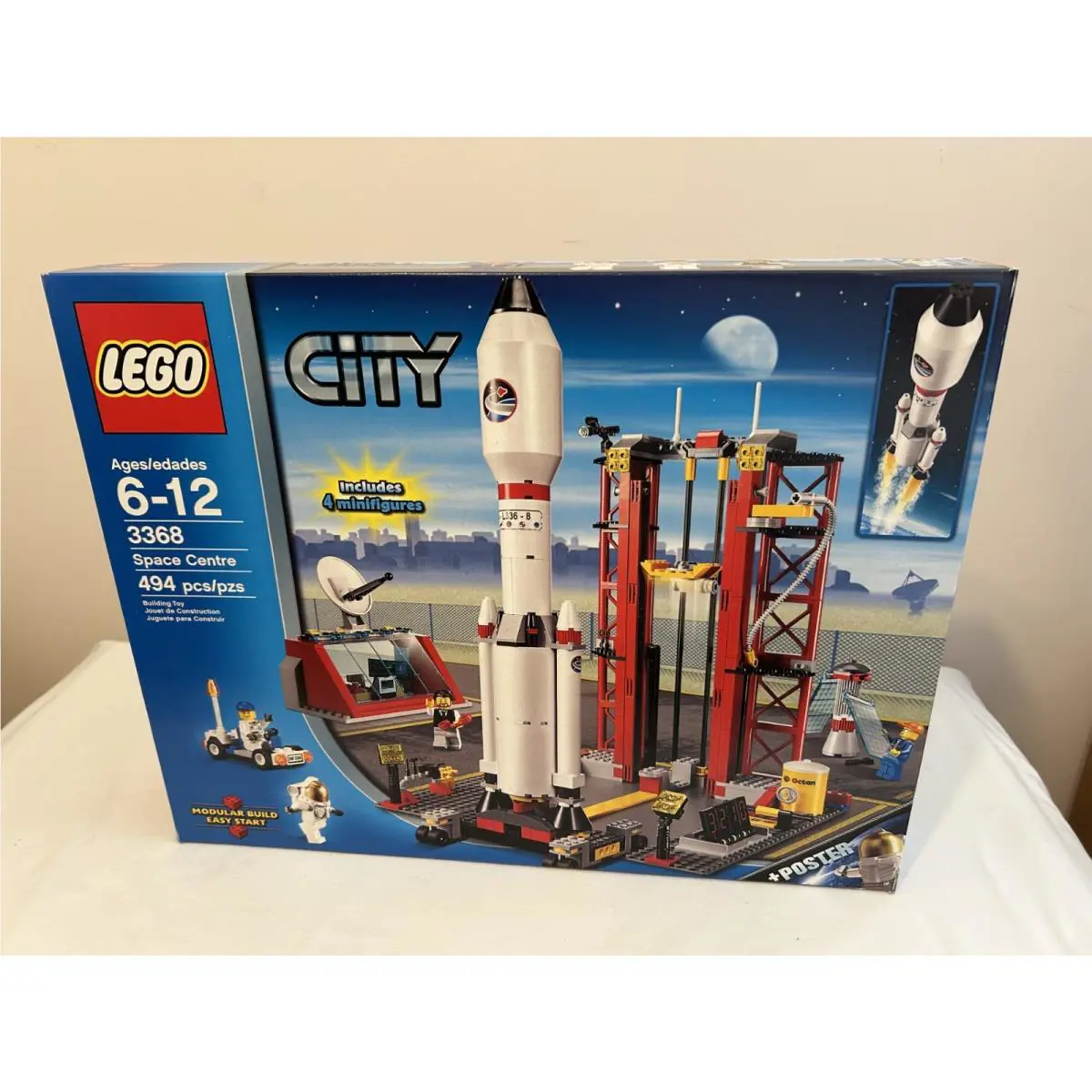 Lego City 3368 Construction Set The Space Center