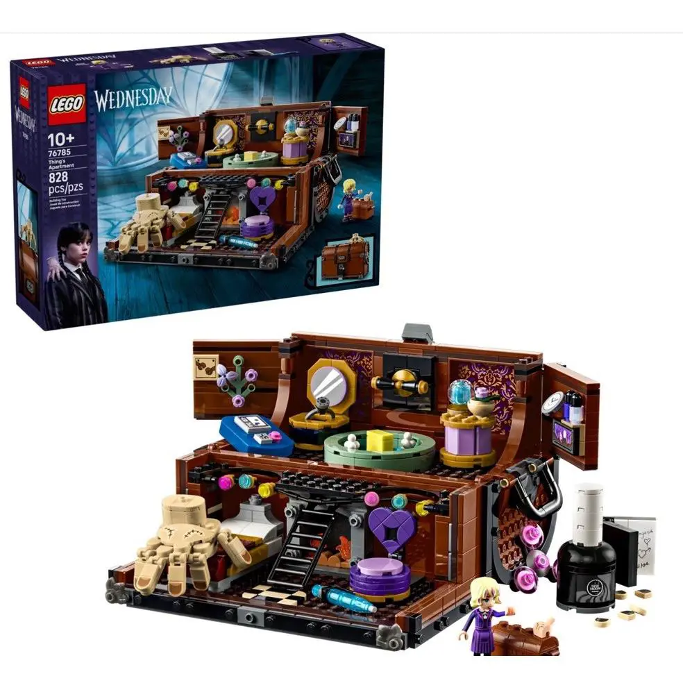 Lego Wednesday Thing s Apartment 828 Pieces 76785 Box