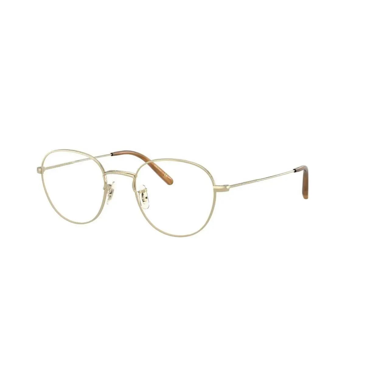 Piercy OV1281 5145 48 Gold Eyeglasses Optical Frame by Oliver Peoples