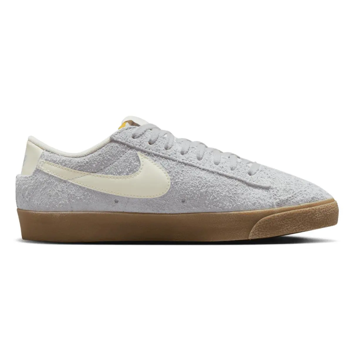 FQ8060-003 Womens Nike Blazer Low `77 Vintage `football Grey Gum` - Football Grey/Pale Ivory-Gum Light Brown