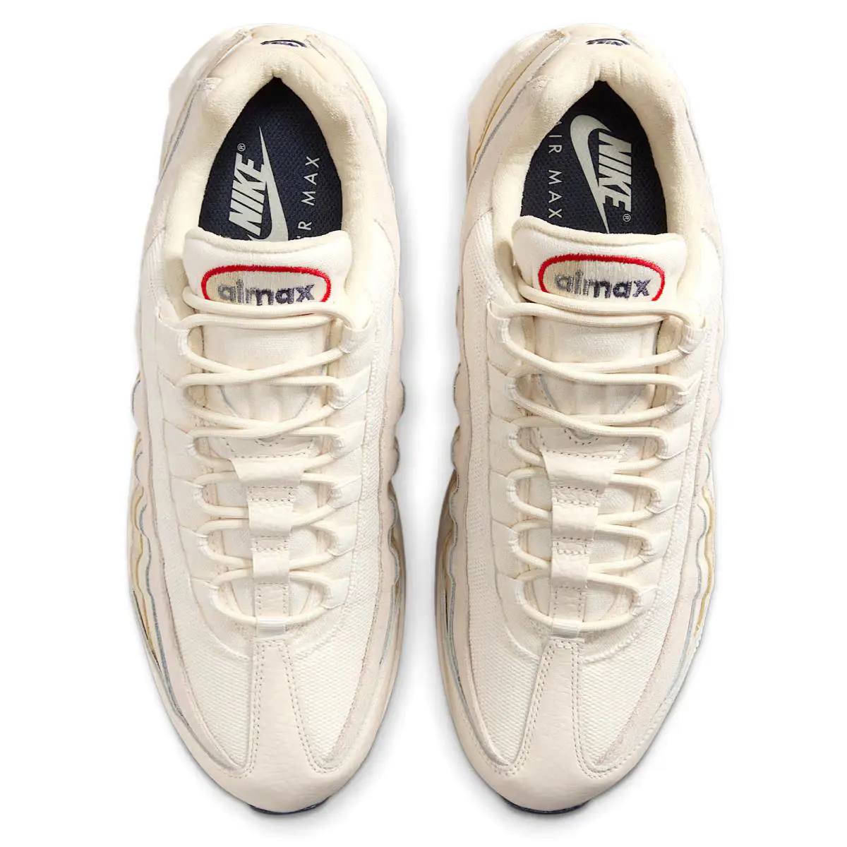 Nike shoes - Nike Air Max 95 - Air Max - IH4378-110 - Pale Ivory/Light Khaki/Sail/University Red 4