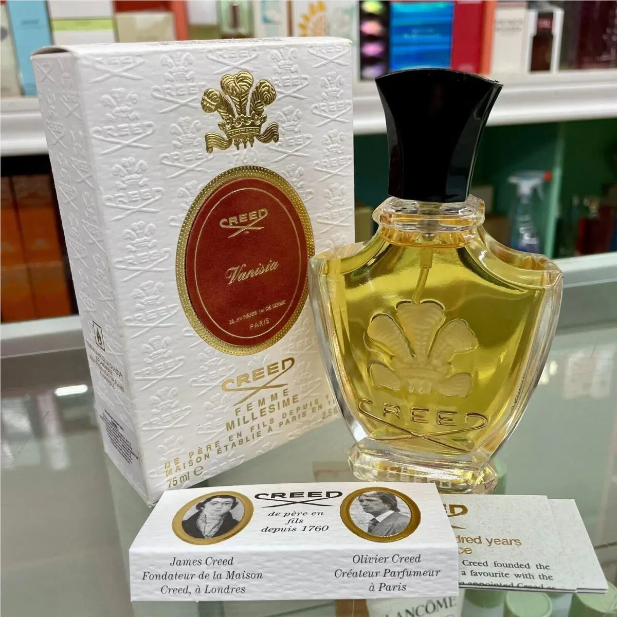 Creed Vanisia By Creed 2.5 oz 75 ml Femme Millesime Edp Spray Rare