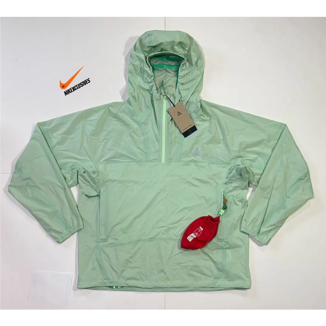 Nike clothing - Nike ACG Trail Snacks Storm Fit Jacket - Green 20
