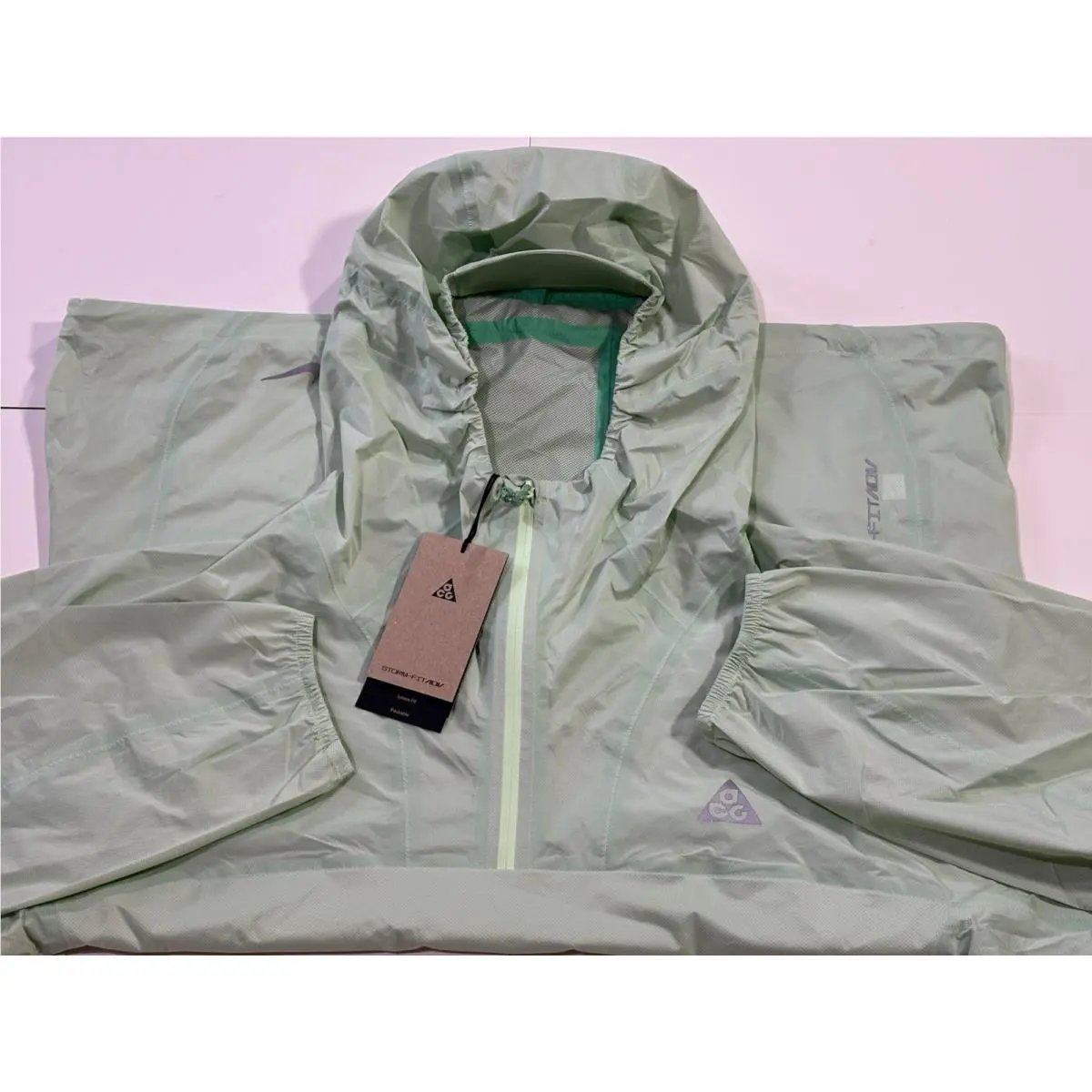 Nike clothing - Nike ACG Trail Snacks Storm Fit Jacket - Green 35