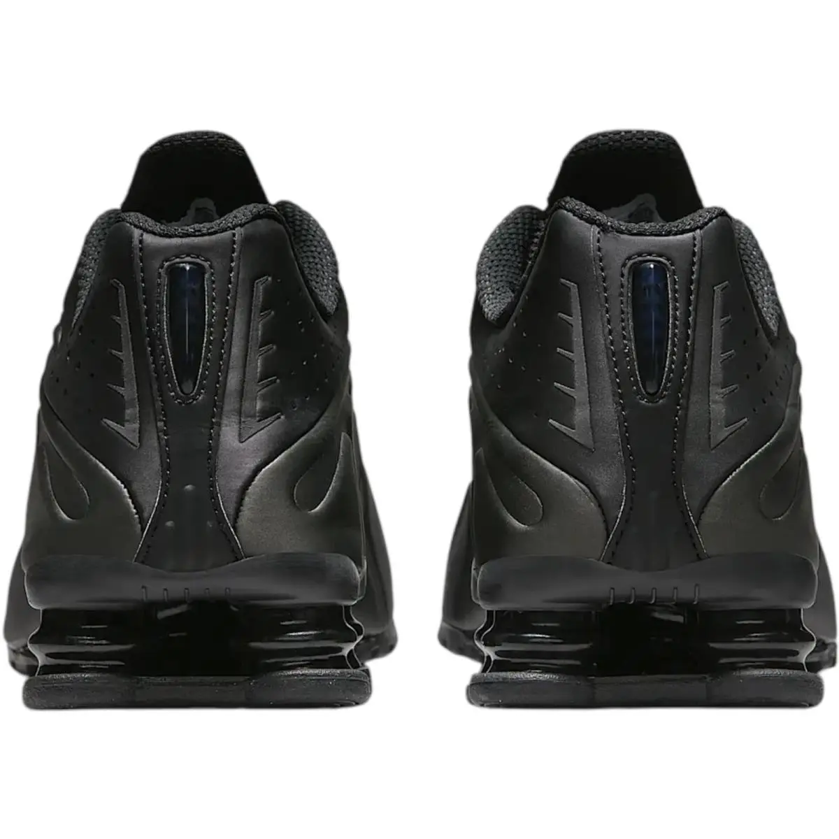 Nike shoes - Nike Shox R4 - Shox - HQ1988-001 - Black/Black/Bright Crimson/Black 6