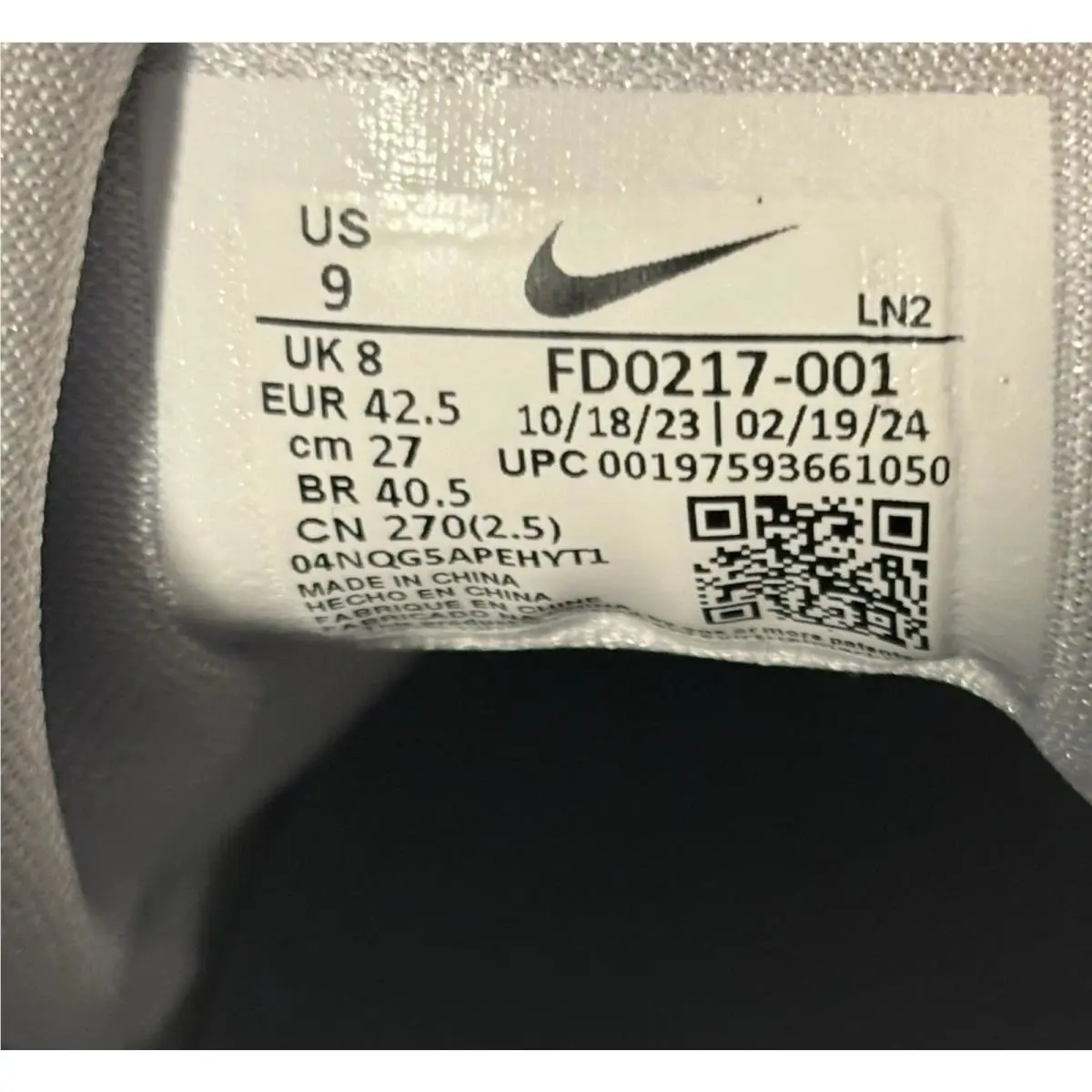 Nike shoes - Air Zoom Infinity Tour 2 - FD0217-001 - Blue 7