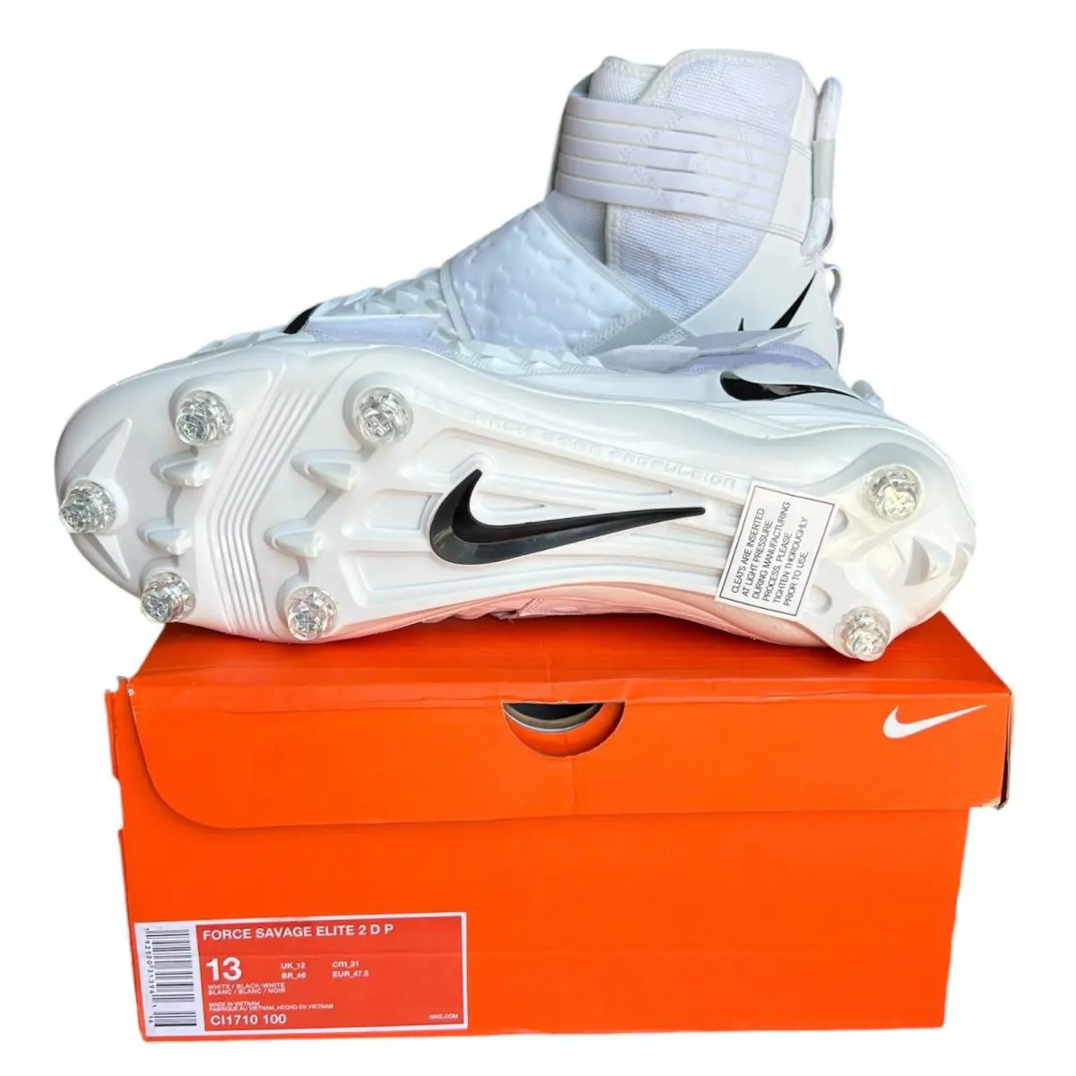 Nike shoes - Nike Force Savage Elite 2 - CI1710-100 - White 3