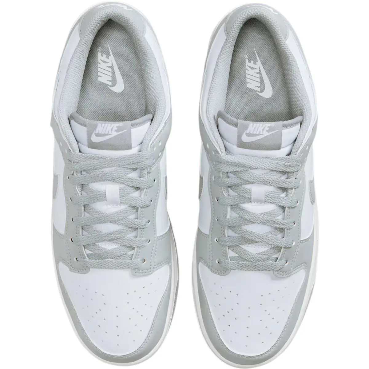 Nike shoes - Nike Dunk Low Retro - Dunk Low Retro - HF5441-105 - White/White/Light Smoke Grey 2