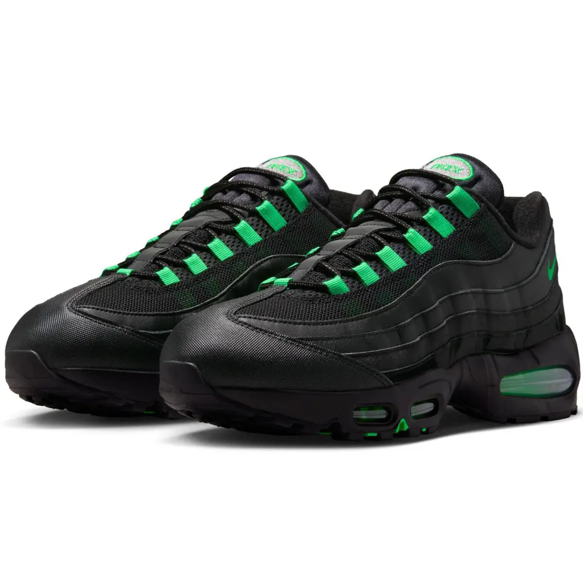 Nike shoes - Nike Air Max 95 - Air Max - IB1667-002 - Black/Black/Pearl Grey/Green Shock 1