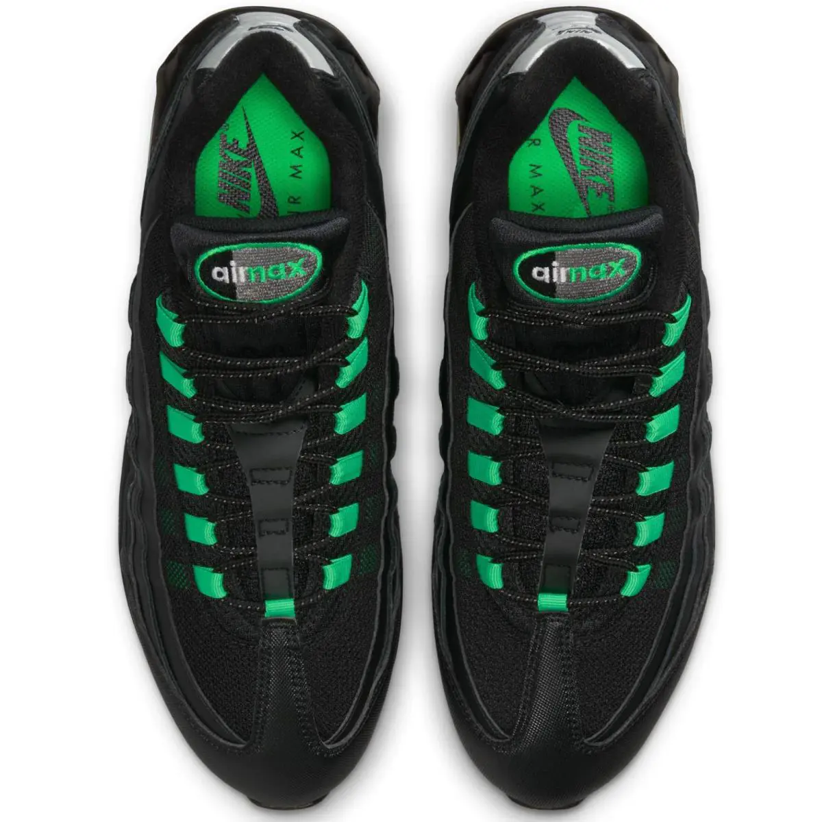 Nike shoes - Nike Air Max 95 - Air Max - IB1667-002 - Black/Black/Pearl Grey/Green Shock 2